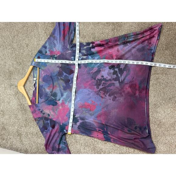 Soft Surroundings Tunic Long Sleeve Plus Size 1X Art To Wear Lagenlook Stretch - Picture 6 of 7